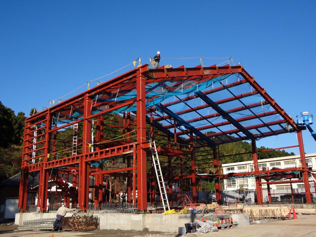 菊川市立内田小学校体育館